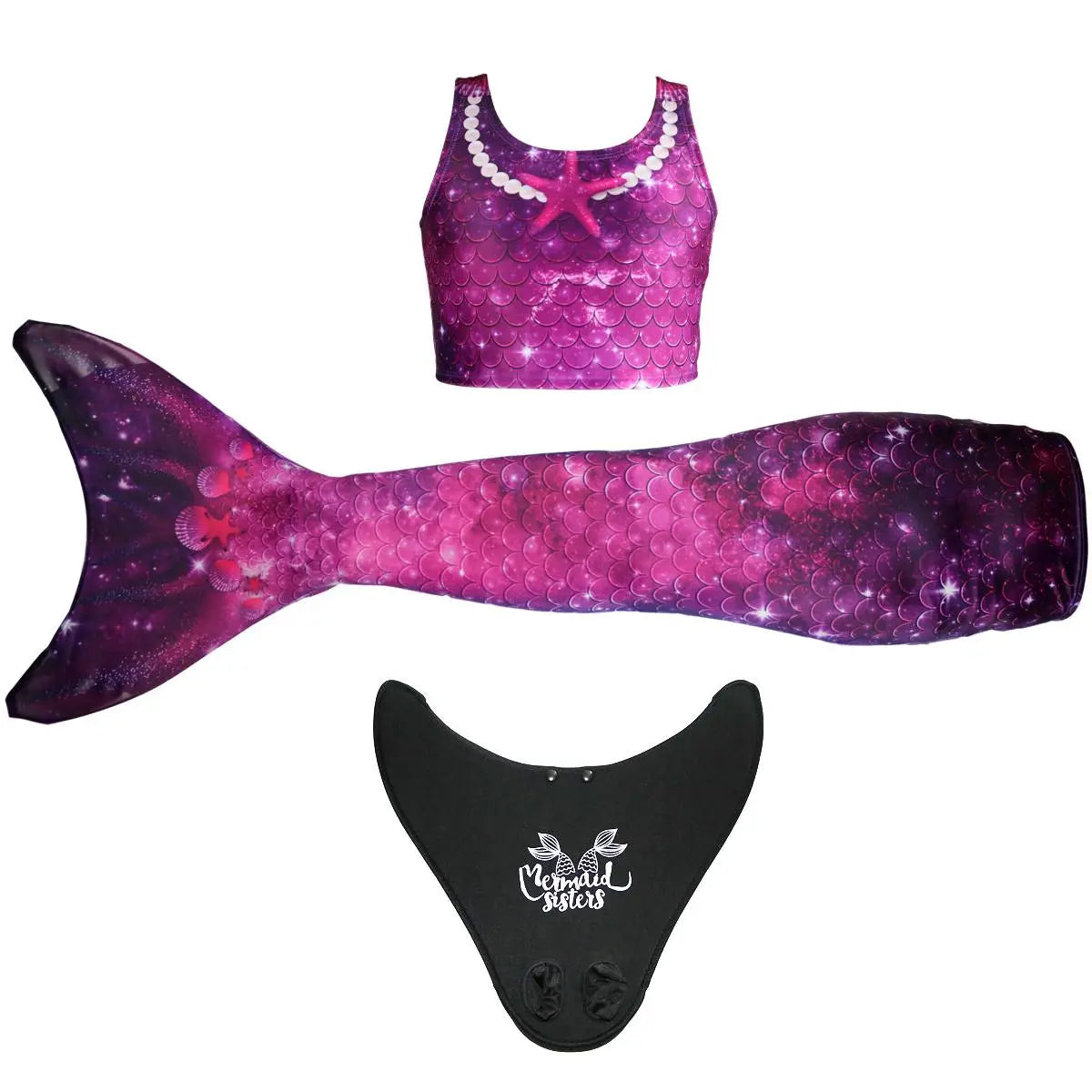Zeemeermin Staart Star of the Sea Purple