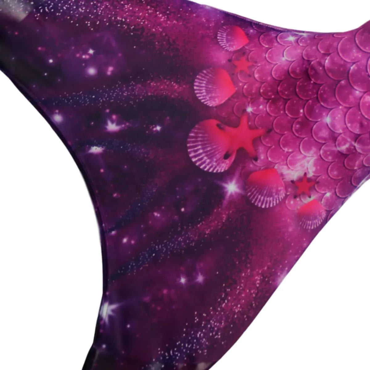 Loose Mermaid Tail Star of the Sea Purple