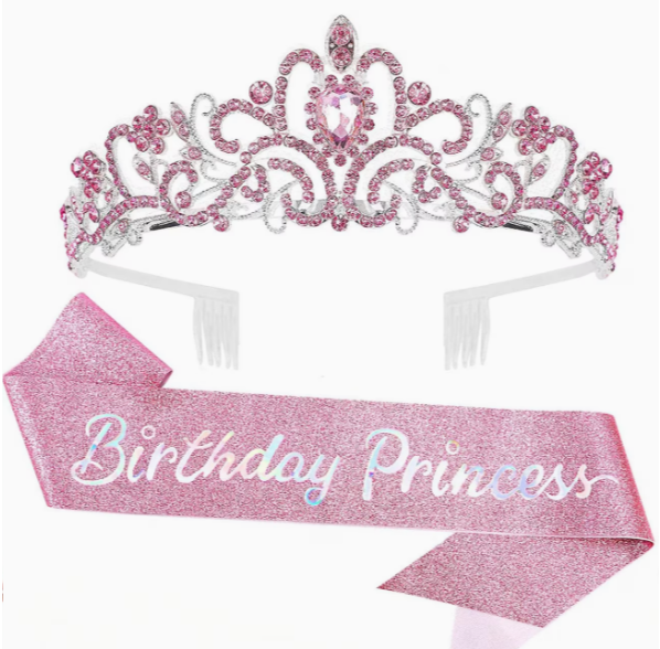 Crystal Princess Verjaardag Set