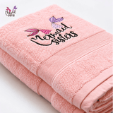 Mermaid Sisters Roze Badlaken
