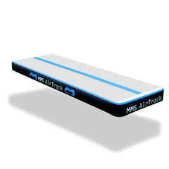 MMS AirTrack Plus blauwe oefenmat voor gymnastiek en training