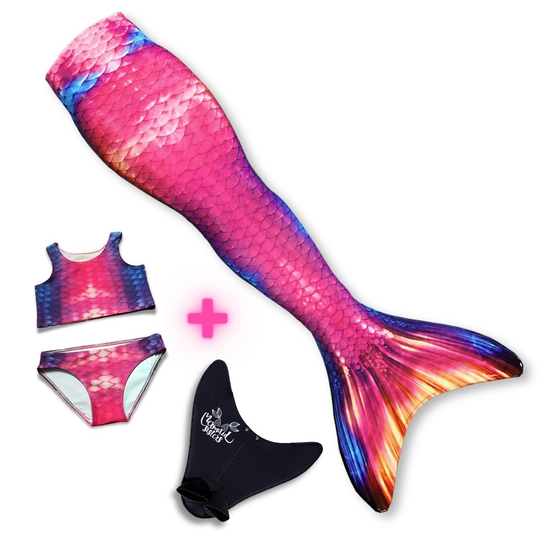 Zeemeermin Set Tropical Sunset