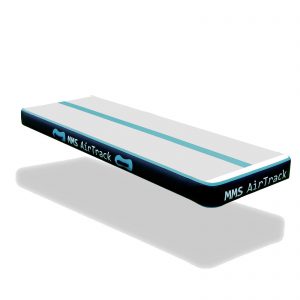 Airtrack 3 meter 1 meter breed 20 cm hoog teal